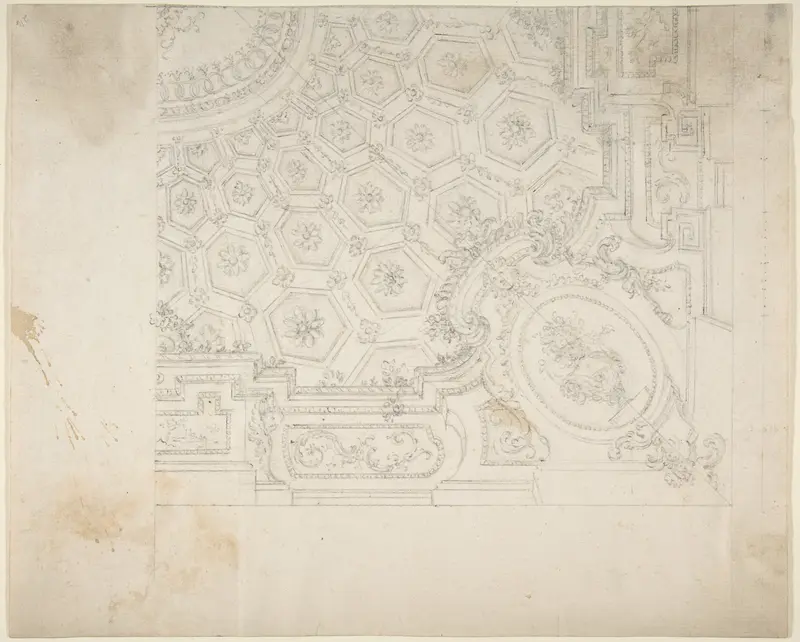 Ceiling Design Wall Art by Leonardo Marini - High-Resolution Digital Print