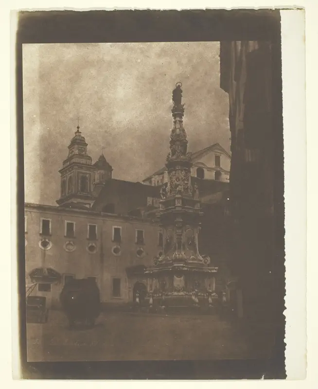Celebrated Obelisk, Naples Wall Art by Rev. Calvert R. Jones - High-Resolution Digital Print