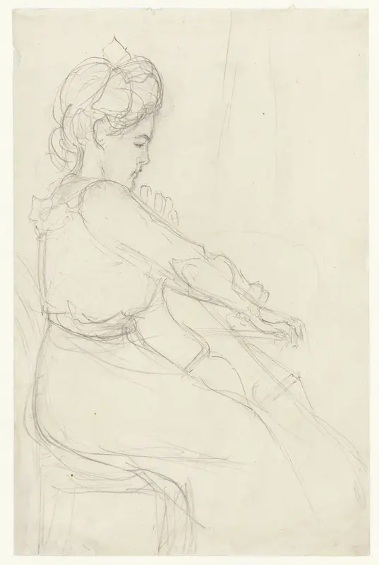 Cellospelende vrouw