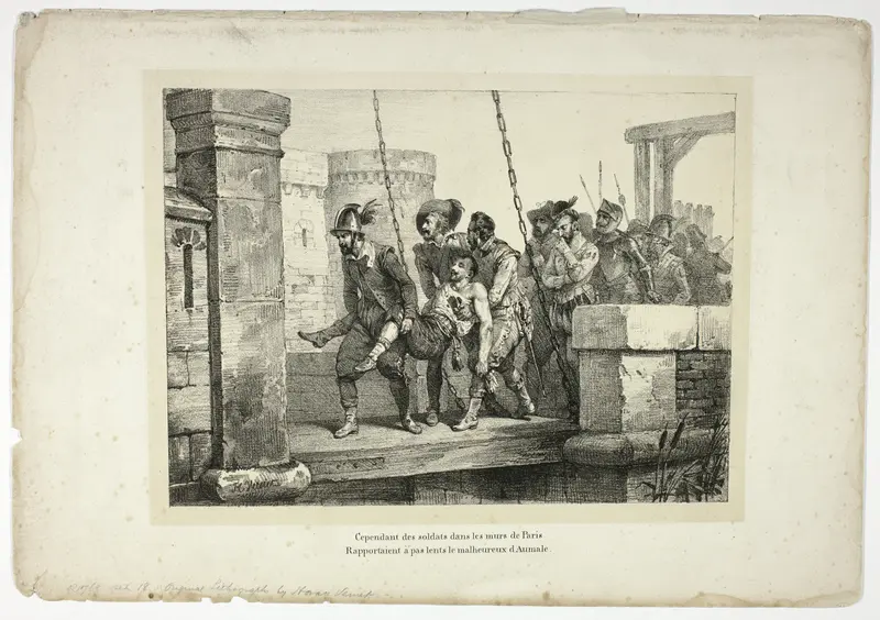 Cependant des soldats dans les murs de Paris... Wall Art by Horace Vernet - High-Resolution Digital Print