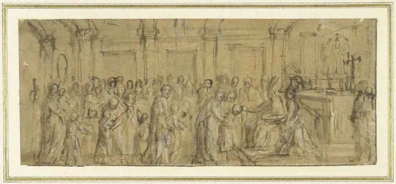 Ceremonie der confirmatie Wall Art by Unknown - High-Resolution Digital Print