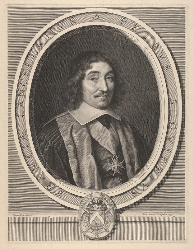 Chanceliere Pierre Séguier Wall Art by Robert Nanteuil - High-Resolution Digital Print