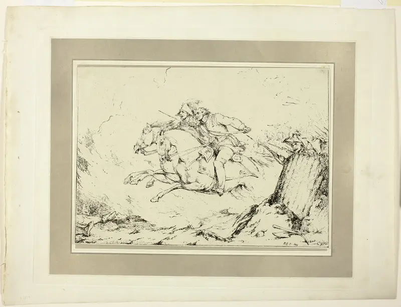 Charge, from the first issue of Specimens of Polyautography