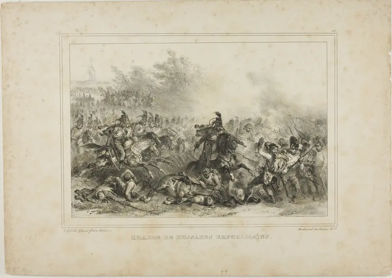 Charge of the Republican Hussards