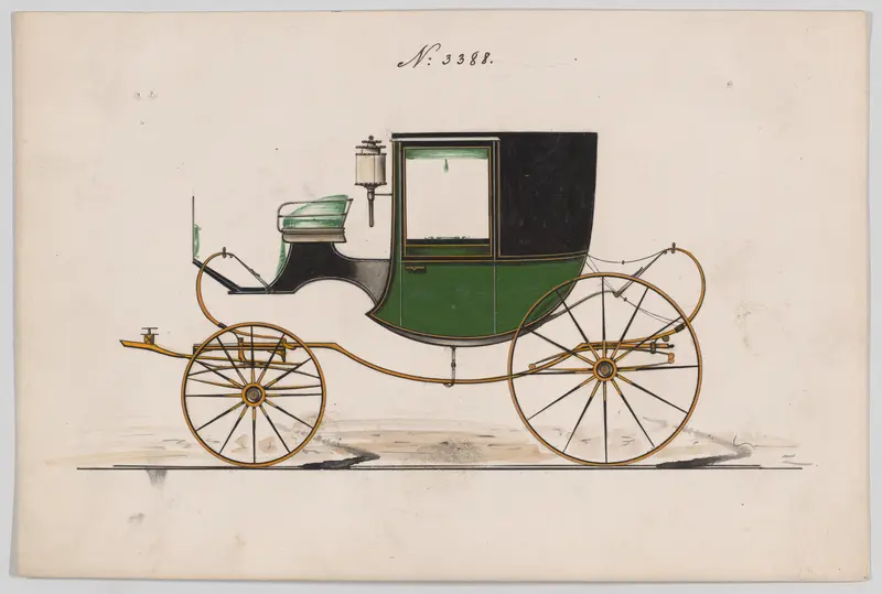 Chariot #3388 Wall Art by Brewster & Co. - High-Resolution Digital Print