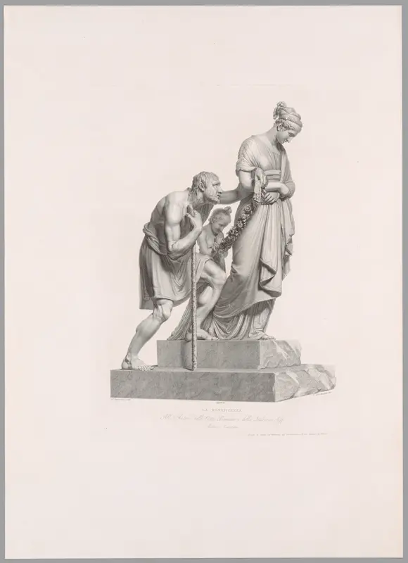 Charity, from Oeuvre de Canova Wall Art by Antonio Canova - High-Resolution Digital Print