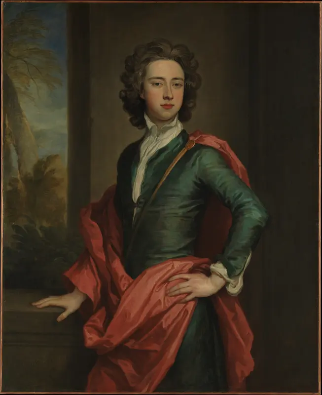 Charles Beauclerk (1670–1726), Duke of St. Albans Wall Art by Sir Godfrey Kneller - High-Resolution Digital Print
