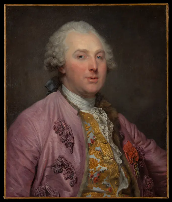 Charles Claude de Flahaut (1730–1809), Comte d'Angiviller Wall Art by Jean-Baptiste Greuze - High-Resolution Digital Print