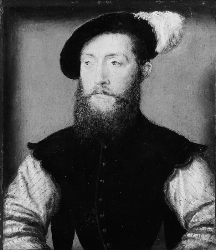 Charles de Cossé (1506–1563), Comte de Brissac Wall Art by Corneille de Lyon - High-Resolution Digital Print
