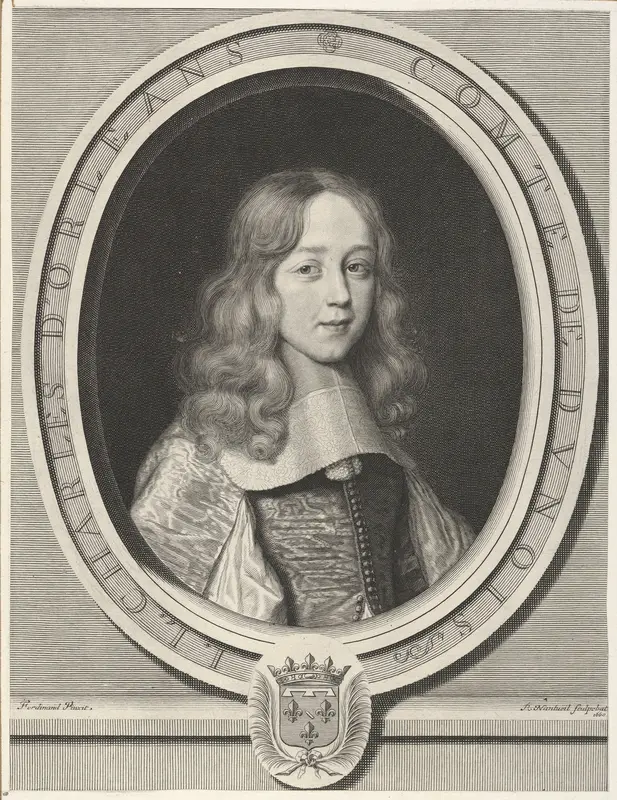 Charles d'Orléans-Longueville, Comte de Dunois Wall Art by Robert Nanteuil - High-Resolution Digital Print