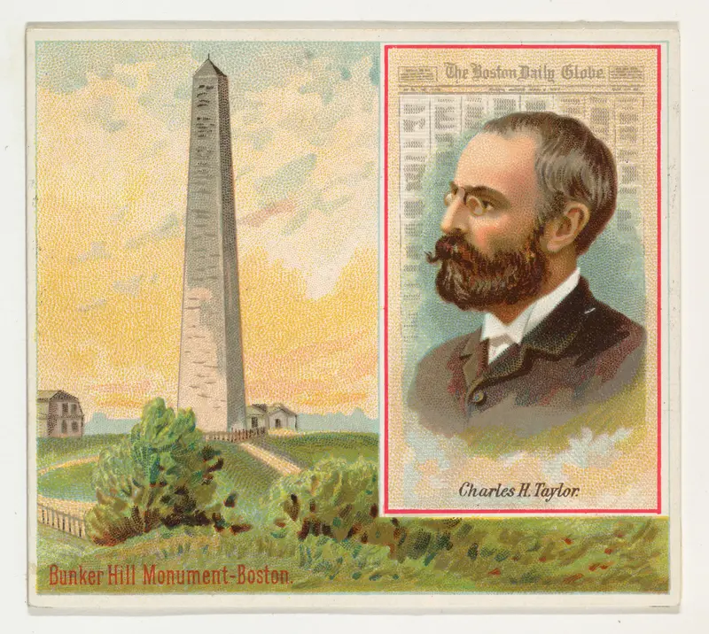 Charles H. Taylor, The Boston Daily Globe, from the American Editors series (N35) for Allen & Ginter Cigarettes Wall Art by Allen & Ginter - High-Resolution Digital Print
