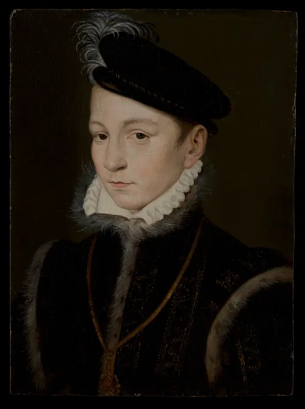 Charles IX (1550–1574), King of France Wall Art by François Clouet - High-Resolution Digital Print