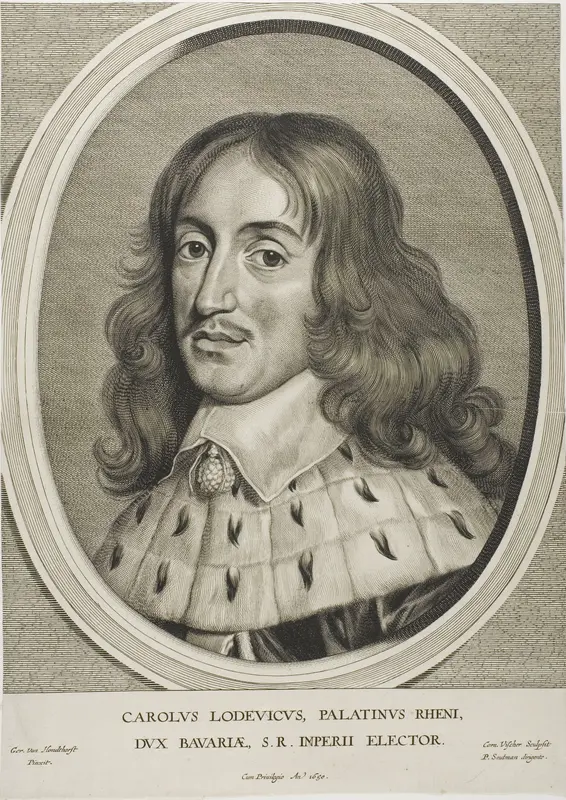 Charles Louis, Count Palatine, from Effigies Variae