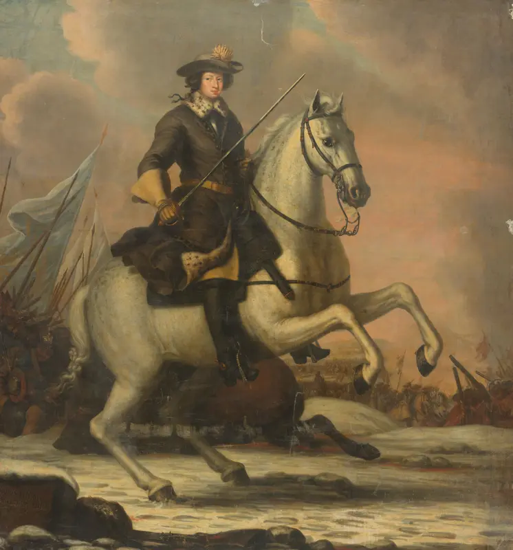 Charles XI (1665-97), King of Sweden Wall Art by David Ehrenstrahl - High-Resolution Digital Print
