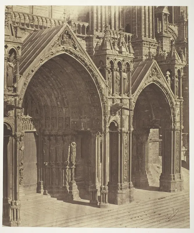 Chartres Cathedral, South Transept, Central and Side Portals
