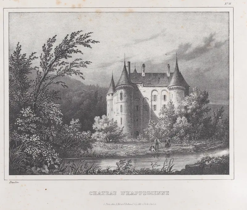 Château d'Happegienne Wall Art by Anonymous - High-Resolution Digital Print