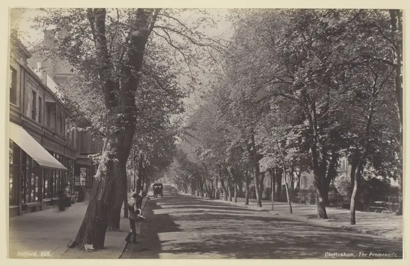 Cheltenham, the Promenade Wall Art by Francis Bedford - High-Resolution Digital Print
