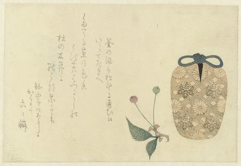 Cherries and Tea Wall Art by anonymous - High-Resolution Digital Print