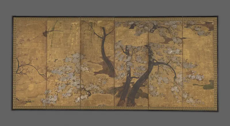 Cherry, Plum and Willow Trees