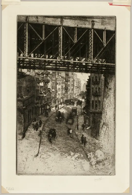 Cherry Street Wall Art by Charles Frederick William Mielatz - High-Resolution Digital Print