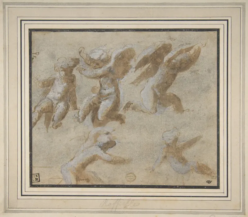 Cherubs Wall Art by Raphael (Raffaello Sanzio or Santi) - High-Resolution Digital Print