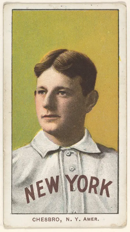 Chesbro, New York, American League, from the White Border series (T206) for the American Tobacco Company Wall Art by American Tobacco Company - High-Resolution Digital Print