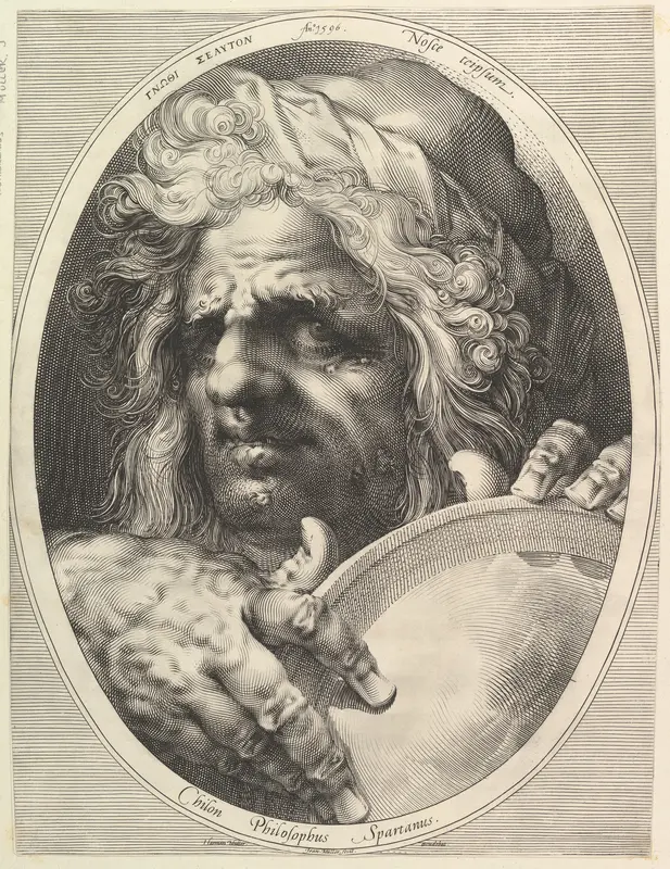 Chilon, Spartan Philosopher and Councilor Wall Art by Jan Muller - High-Resolution Digital Print