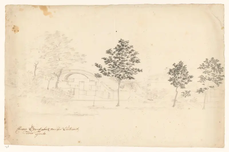 Chinese begraafplaats met graf van luitenant Kouw Tjanko Wall Art by Jan Brandes - High-Resolution Digital Print