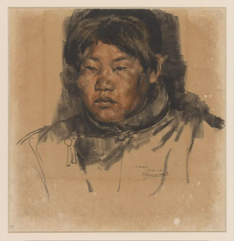 Chinese vrouw Wall Art by Unknown - High-Resolution Digital Print