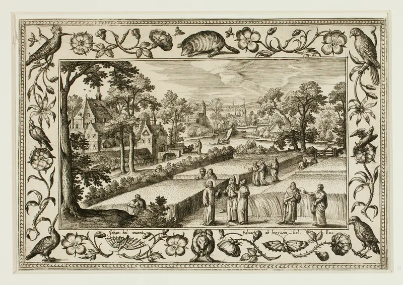 Christ and the Disciples in the Field, from Landscapes with Old and New Testament Scenes and Hunting Scenes