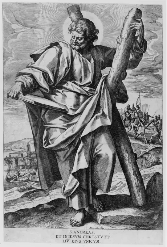 Christ and the Twelve Apostles Wall Art by Maerten de Vos - High-Resolution Digital Print