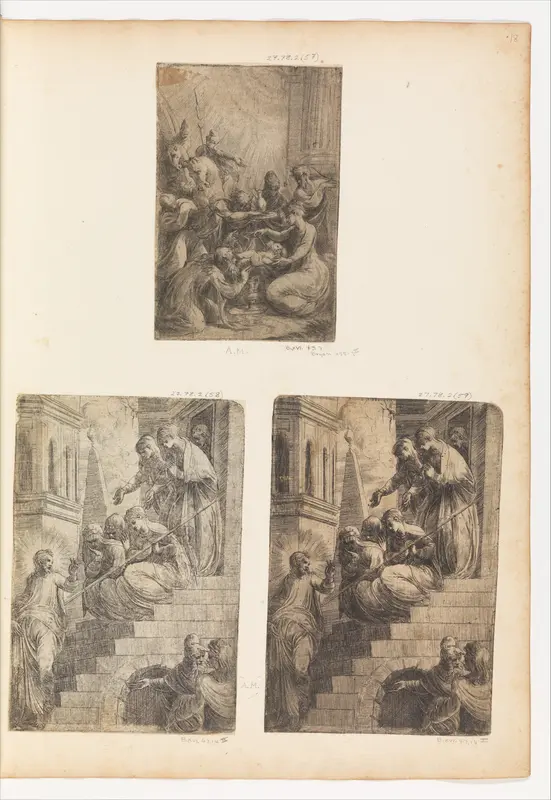 Christ and the Women on the Staircase