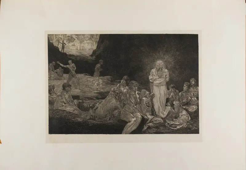 Christ and the Women Sinners, plate thirteen from A Life