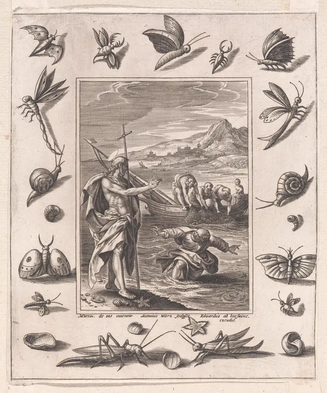 Christ Appearing to St. Peter [John 21:1-8]