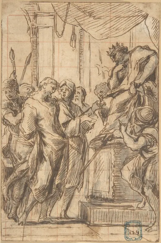 Christ Before Pilate Wall Art by Thomas Blanchet - High-Resolution Digital Print