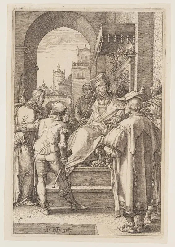 Christ before Pilate, from The Passion