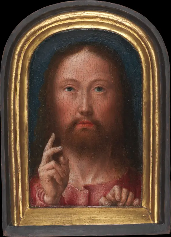 Christ Blessing Wall Art by Gerard David - High-Resolution Digital Print