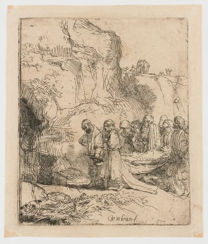 Christ carried to the tomb Wall Art by Unknown - High-Resolution Digital Print