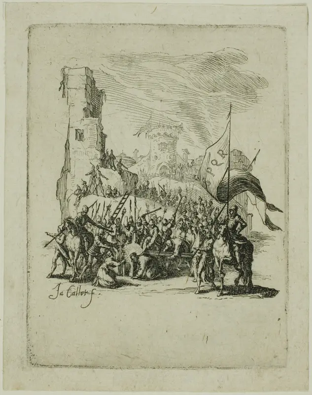 Christ Carrying the Cross, from The Small Passion