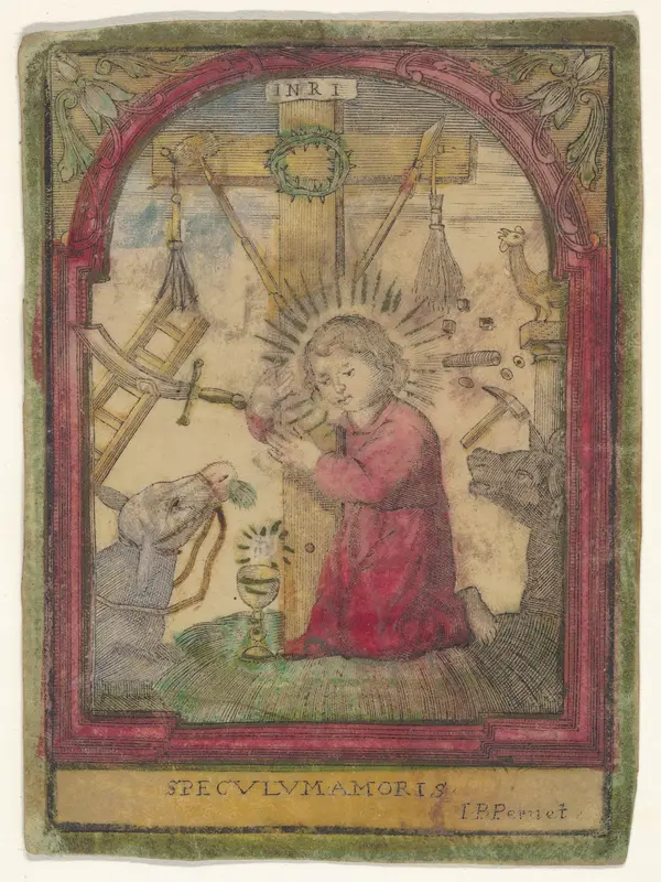 Christ Child with Instruments of the Passion Wall Art by Anonymous - High-Resolution Digital Print