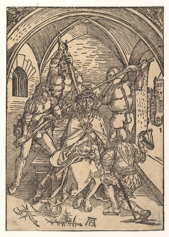 Christ Crowned with Thorns Wall Art by Albrecht Dürer - High-Resolution Digital Print
