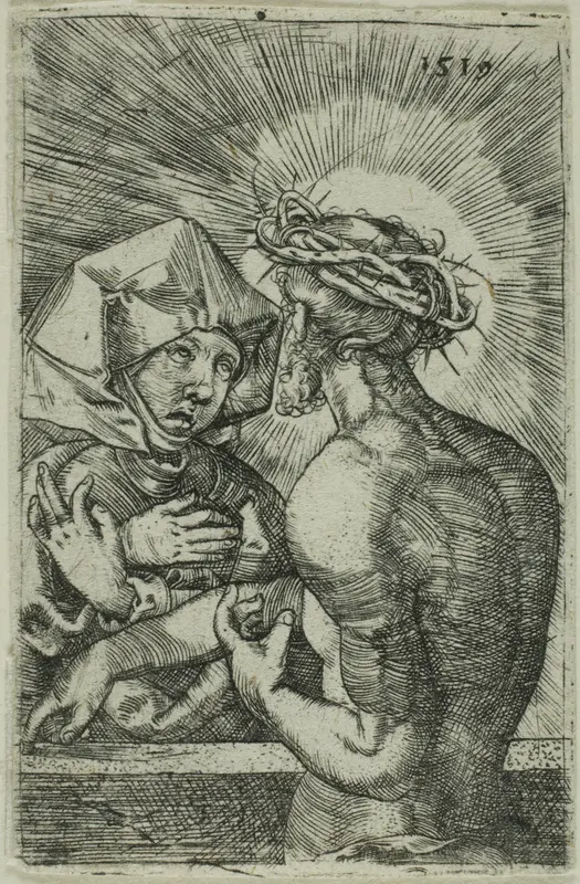 Christ Crowned with Thorns Speaking to His Mother