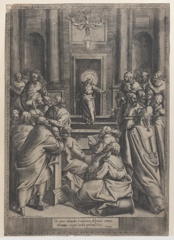 Christ Disputing in the Temple