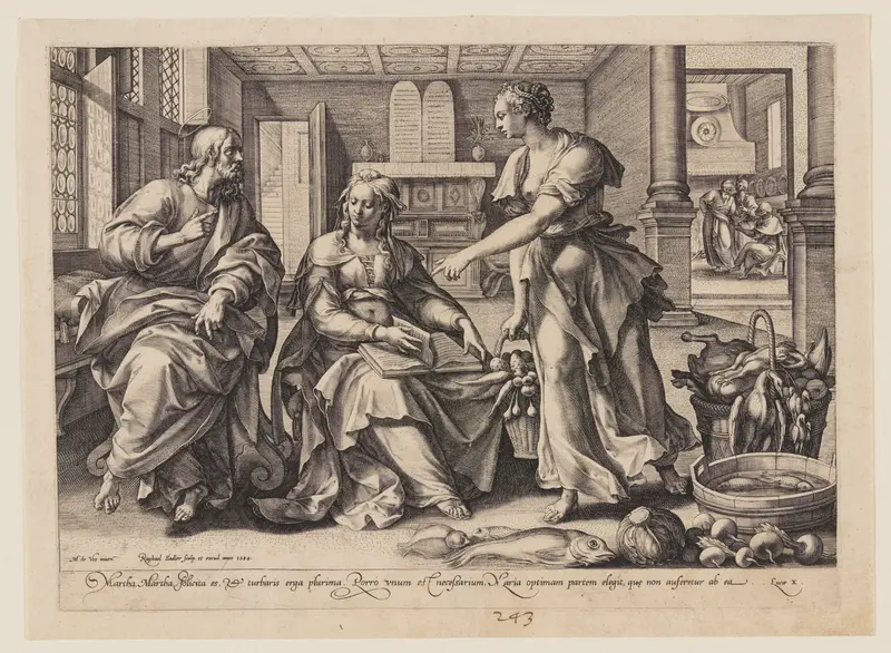 Christ in the House of Martha and Mary