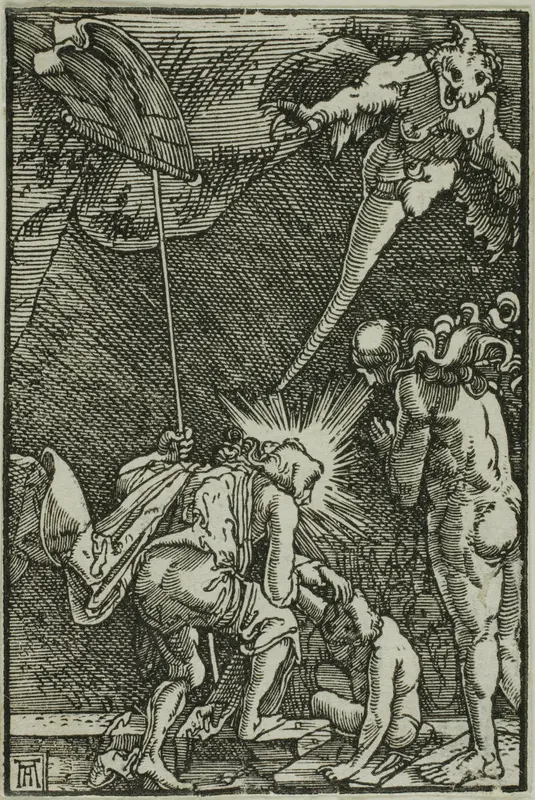 Christ into Limbo, from The Fall and Redemption of Man Wall Art by Albrecht Altdorfer - High-Resolution Digital Print