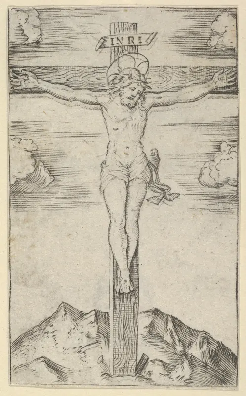 Christ on the Cross, from "Piccoli Santi" (Small Saints)