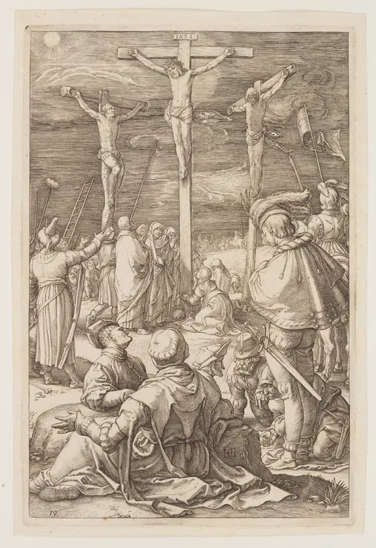 Christ on the Cross, from The Passion