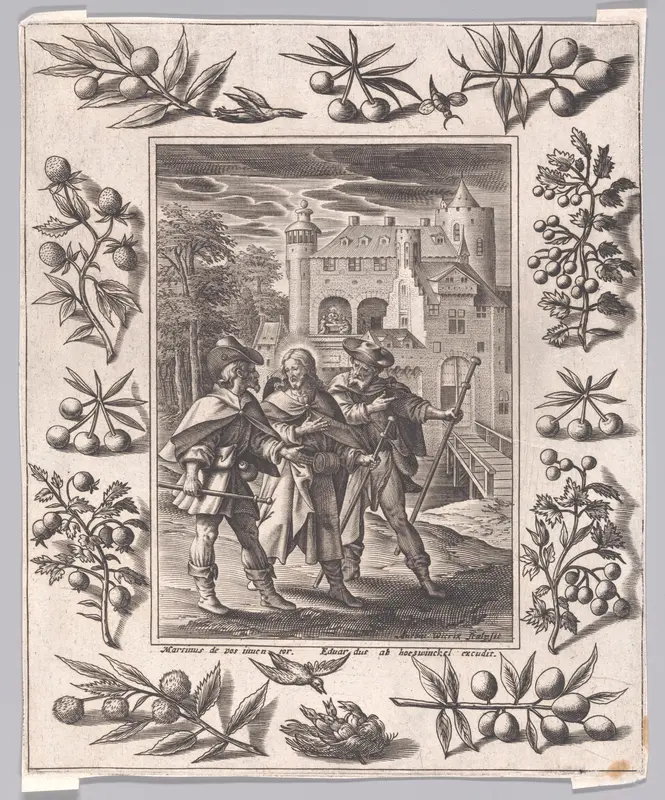 Christ on the way to Emmaus [Mark 16:12]