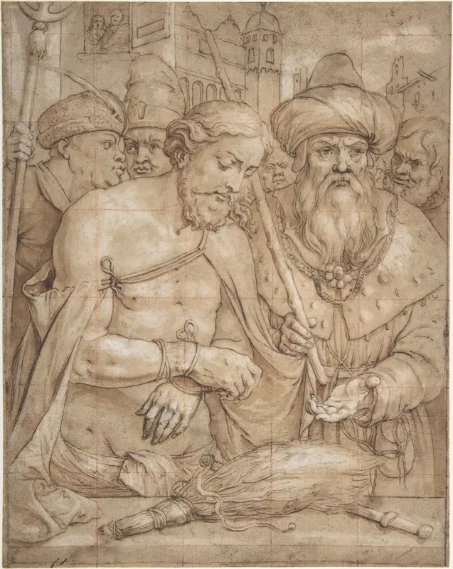 Christ Presented to the People Wall Art by Georg Vischer - High-Resolution Digital Print