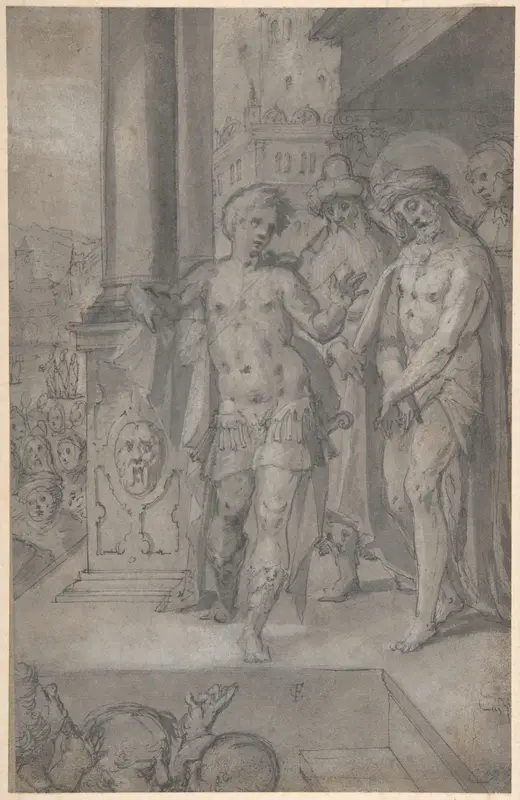 Christ Presented to the People Wall Art by Caspar Fraisinger - High-Resolution Digital Print